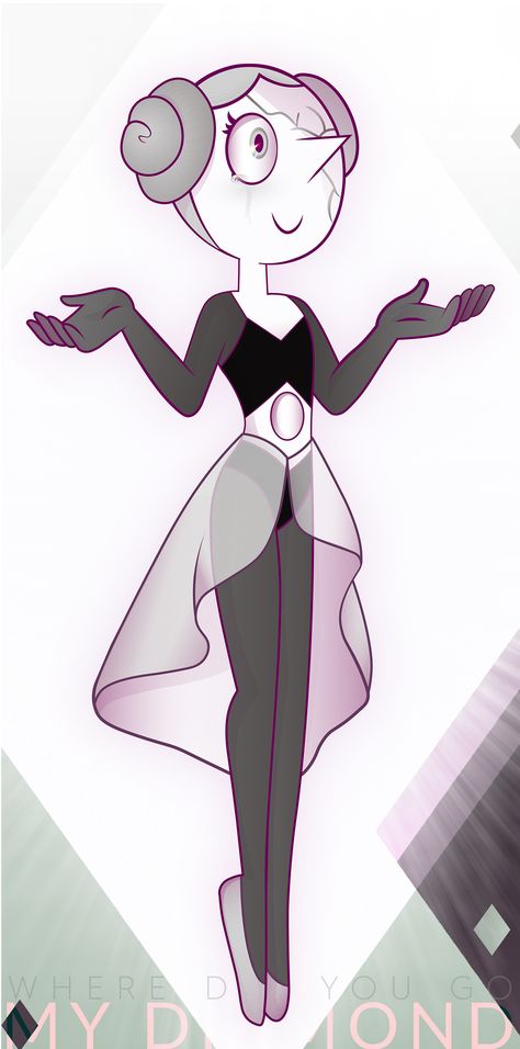 Steven Universe - White Pearl Illustration "WHERE DID YOU GO, MY DIAMOND.." Universe Theories, Cartoon Noses, Perla Steven Universe, Pearl Steven Universe, Steven Universe Drawing, Pearl Steven, Art Lessons Middle School, Sketch Poses, Steven Universe Characters