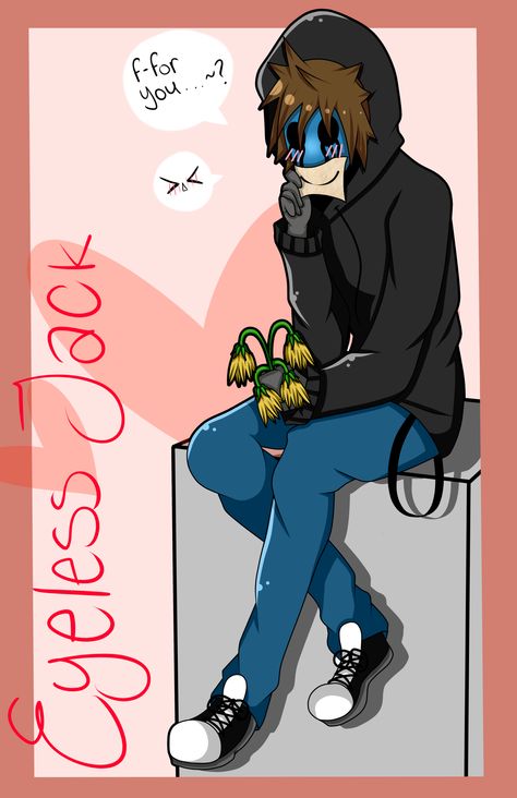 Cute Eyeless Jack fanart! :D by KiNGHeichou.deviantart.com on @DeviantArt Eyeless Jack Fanart, X Reader Wattpad, Best Creepypasta, Creepypasta Slenderman, Creepy Dude, Creepypasta Cosplay, Eyeless Jack, Drawing Styles, Ticci Toby