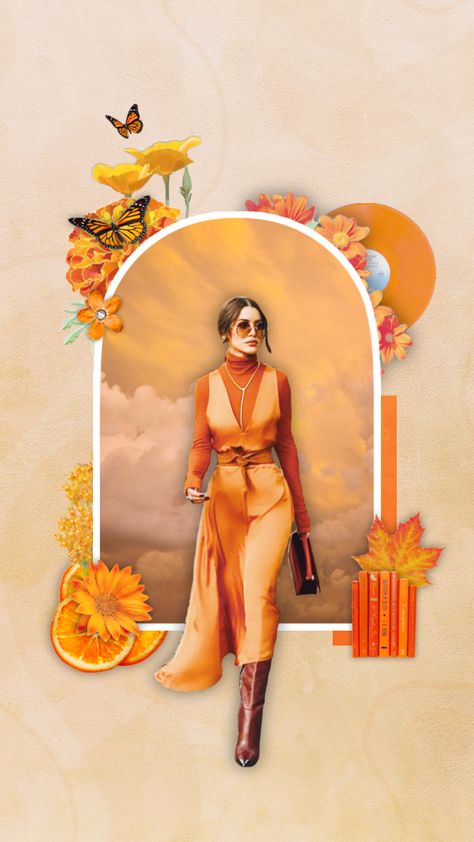 Marigold mayhem #marigold #orange #yellow #floral #funky #retroaesthetic #fashion #fyp Fashion Exhibition Poster Design, Client Board Fashion Design, Fashion Creative Ads, Funky Magazine, Mood Board Layout, Exhibition Banners, Mood Board Fashion Inspiration, Banner Sample, Marigold Orange