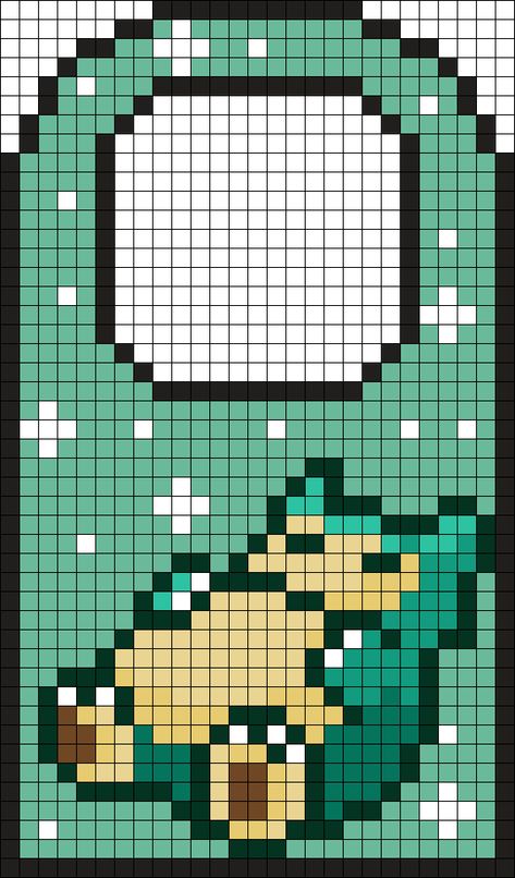 Door Hanger Kandi Pattern, Snorlax Perler Beads, Nerd Perler Bead Patterns, Pixel Art Door Hanger, 3d Perler Bead Frog, Bee And Puppycat Perler Beads, Pearler Bead Door Hanger, Perler Bead Grid Patterns, Pearler Bead Pokemon