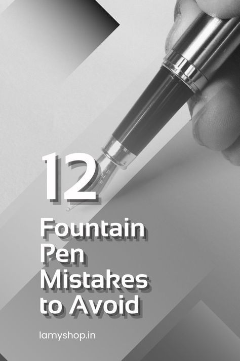 🖋️🚫 Master the art of fountain pen writing by avoiding these common mistakes. From pressing too hard on the nib to using the wrong ink and neglecting maintenance, learn how to preserve the beauty and performance of your cherished pen. Embrace proper technique, care, and ink choices to ensure a smooth and enjoyable writing experience. Let your fountain pen glide effortlessly on the page as you navigate the world of elegant penmanship. 📝✨ Writing With Fountain Pens, How To Write With A Fountain Pen, Elegant Penmanship, Fountain Pen Aesthetic, Fountain Pen Art, Fountain Pen Writing, Penmanship Practice, Fountain Pens Writing, Pen Tricks