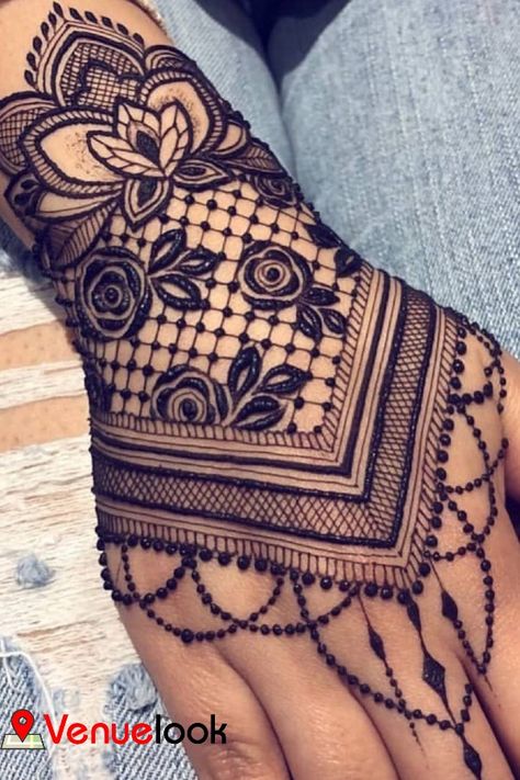 Henna Tattoo Sleeve, Henna Images, Henne Tattoo, Jagua Henna, Henna Inspired Tattoos, Henna Tattoo Hand, Henna Tattoo Designs Hand, Rose Mehndi Designs, Tattoo Hand