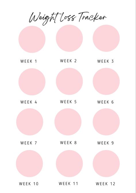 12 week weight loss tracker! Perfect for keeping track of your weight loss journey!  This listing if for an instant download digital printable PDF A4 / US Letter - No hard copy will be sent  Cute and fun way to keep you motivated and track your progress. Includes:  * Weekly weigh in chart - 12 weeks of weekly weigh in progress  Files will be available to download after purchase, please contact me if you have any problems downloading and printing. Please message me with any feedback or anything else you would like included in future. If you love your product an Etsy review would be very much appreciated. Weekly Weigh In, Weekly Weigh In Template, Weekly Weight Tracker, Ww Inspiration, Water Tracker Printable, Free Monthly Planner, 12 Week Challenge, Pink Wallpaper Ipad, Fitness Vision Board