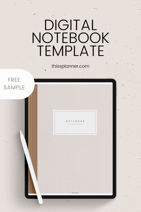 free digital notebook sample for digital planning | goodnotes template freebie plannerspreads #digitalplannerfreebies #portraitipadplanner🤗 Remarkable Templates Free, Goodnotes Notebook Cover Minimalist, Samsung Notes Template Free, Free Goodnotes Notebook, Free Digital Notebook Goodnotes, Free Digital Journal Goodnotes, Goodnotes Cover Template Free, Samsung Notes Template, Goodnotes To Do List