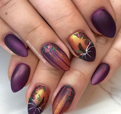 Nail Trends2023, Pumpkin Nail Designs, Pumpkin Nail Art, Pumpkin Nails, Fall Nail Art Designs, Plaid Nails, Fall Acrylic Nails, Thanksgiving Nails, Halloween Nail Designs