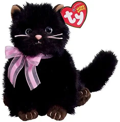 Amazon.com: stuffed animal ty Cat Beanie Baby, Cat Beanie, Beanie Buddies, Stuffed Animal Cat, Beanie Boo, Ty Beanie Babies, Beanie Boos, Black Beanie, Vintage Plush