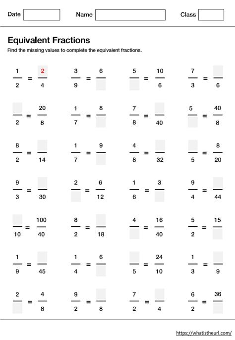 Equivalent Fractions Worksheet 4th Grade, Fraction Worksheets Grade 4, Equivalent Fractions Worksheet, Fractions Worksheets Grade 4, Fractions Worksheets Grade 5, Fractions Equivalent, Introduction To Fractions, Finding Equivalent Fractions, Math Fractions Worksheets