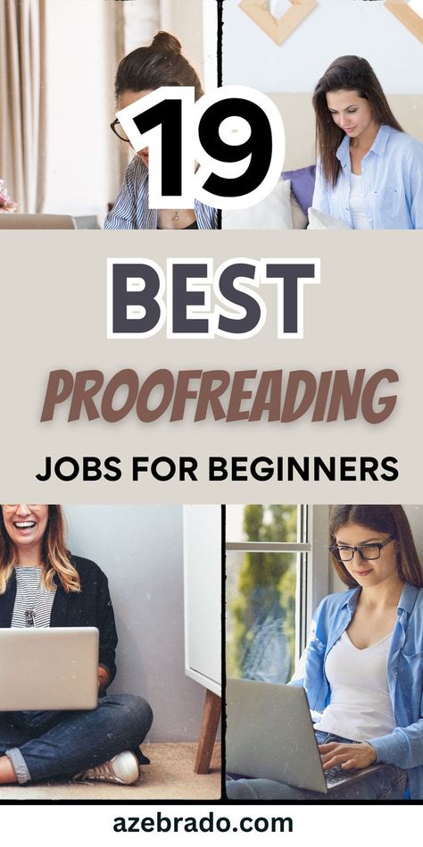 #ProofreadingJobs #FreelanceWork Unleash your proofreading skills and take control of your career with these top freelance proofreading job opportunities. Click the image to know more. Follow us for more tips. Proofreading Jobs From Home, Grammar Check, Reading For Beginners, Easy Online Jobs, Work From Home Companies, Proofreading Jobs, Good Time Management, Find Clients, Work Opportunities