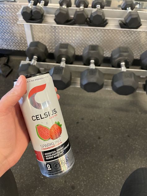 Celsius Aesthetic, Celsius Drink, Energy Drink Aesthetic, Celsius Energy Drink, Strawberry Guava, Classy Makeup, Drink Aesthetic, Mha Cosplay, Gym Pictures