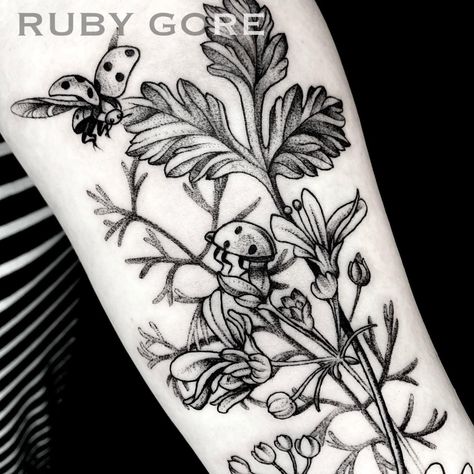 Cecile Davidovici, Elizabeth Pawle, Maricor Maricar, Julien Pacaud, New Jersey Tattoo, Canada Tattoo, Lady Bug Tattoo, New York Tattoo, Vegan Tattoo