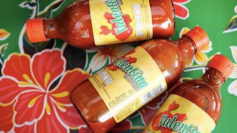 Valentina Hot Sauce is one of the most popular bottled brands for spice lovers, but there's so much to appreciate about it beyond just the affordable price. Valentina Hot Sauce, Tabasco Pepper, The Untold Truth, Chicken Wing Sauces, Chili Mango, Franks Red Hot, Hot Sauces, Orange Sauce, Wing Sauce