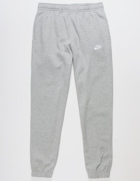 2 for $35: Graphic Tees Grey Nike Sweatpants Outfits, Nike Sweatpants Outfit, Gray Nike Sweatpants, Grey Nike Sweats, Jogging Nike, Grey Nike Sweatpants, Sweatpants Nike, Cute Sweatpants, Nike Sportswear Club Fleece