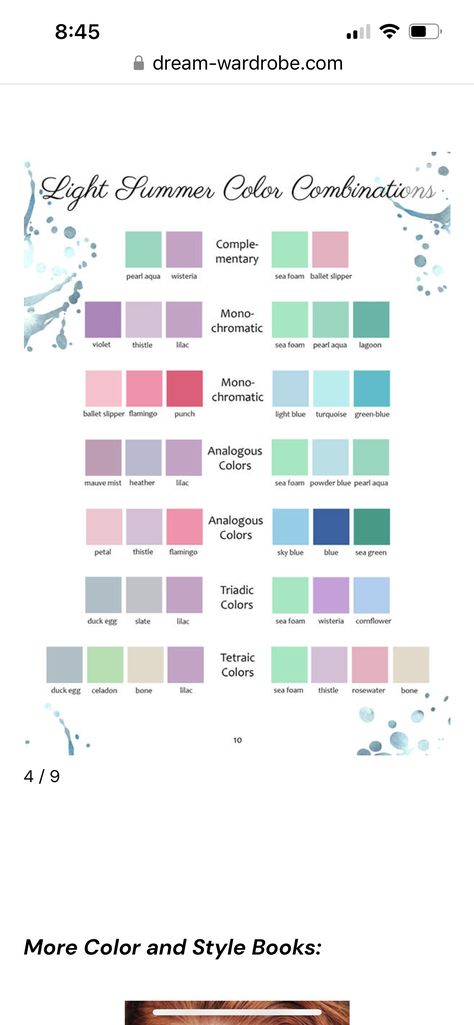 Powder Blue Combinations, Combination Outfit, Light Summer Color Palette, Blue Combination, Color Combinations For Clothes, Aesthetic Color, Summer Color Palette, Abstract Paint, Instagram Creative