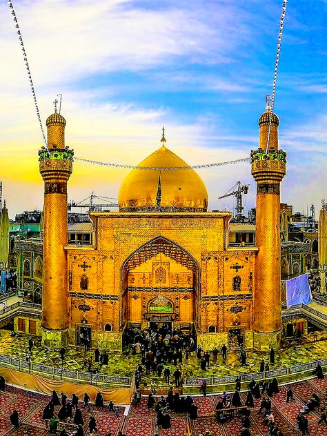 Excellence & Sayings of Hadrat Sayyiduna Imam Ali al Murtuda KaramAllahu Wajhul Kareem Roza Imam Ali, Rumi Books, Wedding Photo Album Layout, Karbala Photos, Class Community, Gallery Frame Set, Ali Bin Abi Thalib, Hussain Karbala, Karbala Pictures