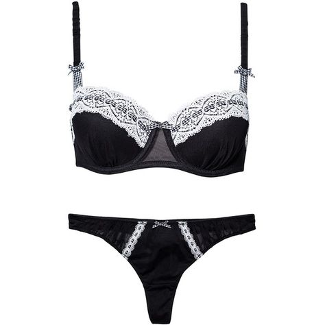 Hunkemöller Sina Mesh Balcony Bra ($39) ❤ liked on Polyvore featuring intimates, bras, undies, lingerie, underwear, undergarments, black, bras & tops, womens-fashion and shelf bra Undergarment Fashion Women, Cute Lingerie, Outfit Png, Pretty Lingerie, Bra And Panty Sets, Bra Tops, Boy Outfits, Outfit Of The Day, Mac