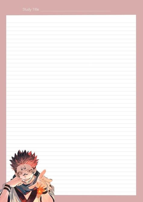 Anime Crafts Diy, Writing Paper Template, Dibujos Anime Chibi, Writing Paper Printable Stationery, Free Printable Stationery, Oc Pokemon, Note Writing Paper, Anime Paper, Writing Paper Printable