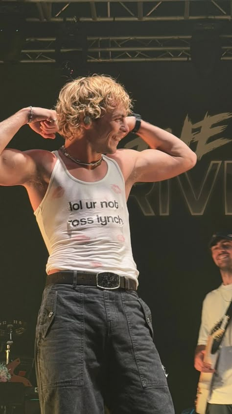 Driver Era Concert, Austin Moon, The Driver Era, Driver Era, Austin And Ally, Perfect Boyfriend, Jersey Tank Top, Concert Fits, Cute Celebrity Guys