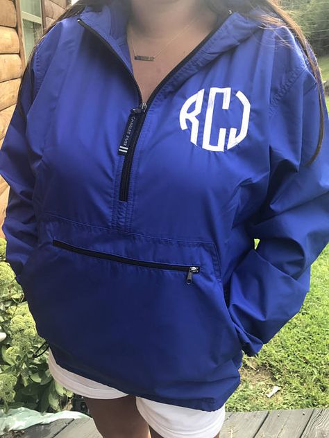 Charles River Pullover Rain Jacket Charles River Pack N Go Monogram Jacket, Monogram Pullover, Charles River, Hooded Rain Jacket, Columbia Blue, Women Wholesale, Pullover Designs, Wholesale Clothing, Online Clothing