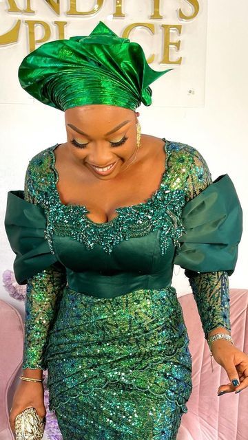 Recent Lace Styles For Wedding, Gown Style For Lace, Lace And Short African Dress, Green Lace Styles, Lace Gown Styles For Women, Cord Lace Gown Styles Aso Ebi, Short Lace Styles, Simple Lace Styles, Classy Lace Styles