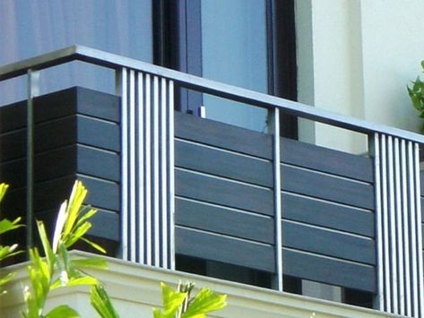 20 Stunning Glass Railing Ideas Home Grill Design, Reling Design, Terrace Grill, Contemporary Balcony, Steel Balcony, درابزين السلم, Steel Grill Design, Iron Balcony Railing, Balcony Glass Design