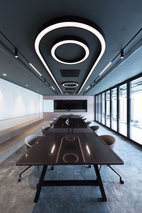 Interior Design Engineering, Meeting Room Design, Timber Slats, Open Ceiling, Traditional Office, Cafe Furniture, Office Buildings, Office Snapshots, Small Buildings