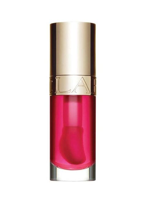 Clarins Lip Comfort Oil Clarins Lip Oil, Gloss Labial, Makeup Needs, Makeup Items, Makeup Reviews, Skincare Ingredients, Lip Stain, Lip Oil, Lip Care