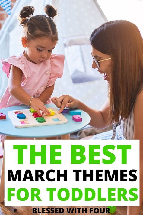 March themes for toddlers March Themes For Toddlers, Daycare Themes Monthly, Daycare Themes Weekly, Daycare Themes Rooms, Daycare Themes, March Themes, Toddler Lessons, Toddler Themes, Lesson Plans For Toddlers