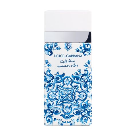 Light Blue Summer Vibes Eau de Toilette - Dolce&Gabbana | Sephora Perfume Light Blue, Thierry Mugler Angel, Light Blue Dolce Gabbana, Light Blue Perfume, Blue Perfume, Perfume Floral, Bottle Wrapping, Beauty Light, Fresh Fragrances