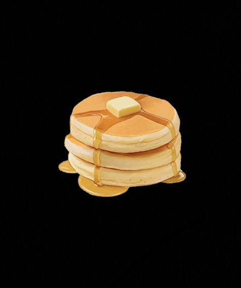 Pancake Png, Black Background, Black Backgrounds, Pancakes, Screen, Black