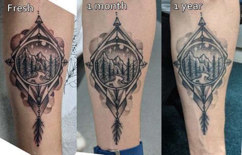 Healed Tattoos Vs Fresh, Fresh Vs Healed Tattoo, Aged Tattoo, Healer Tattoo, Body Animation, Healed Tattoo, Black Line Tattoo, Hope Tattoo, Female Tattoos