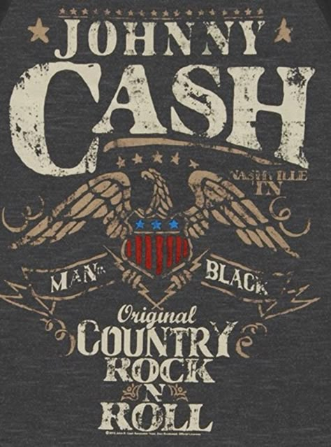 Johnny Cash Art, Cash Quotes, Johnny Cash Quotes, Johnny And June, Vintage Music Posters, Tee Shirt Ideas, Man In Black, Merch Design, Western Wall