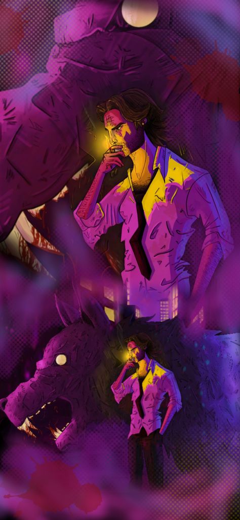 Bigby Wolf Wallpaper, The Wolf Among Us Wallpaper, Bigby Wolf, Among Us Wallpaper, Fables Comic, Skill Issue, Titans Fanart, Wolf Among Us, Us Wallpaper