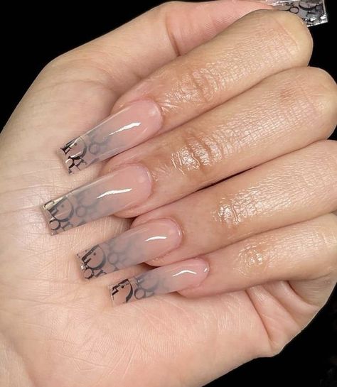 Camouflage Nails, Dior Nails, Gucci Nails, Brown Acrylic Nails, Chanel Nails, Ombré Nails, Cuticle Remover, Pink Acrylic Nails, Cuticle Oil