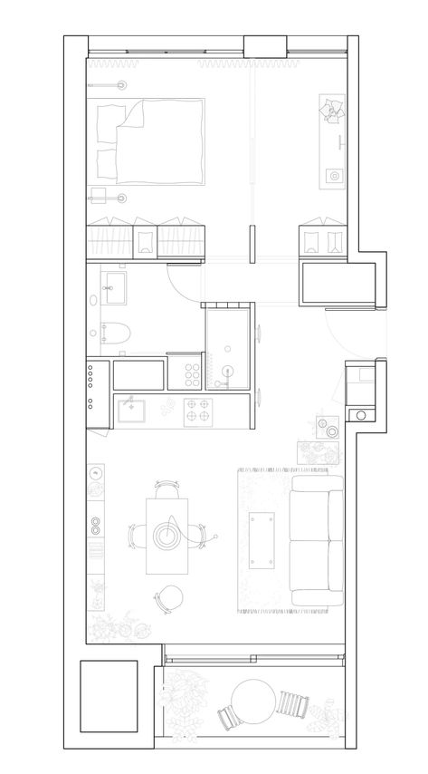 A-PLATZ, Antoine Séguin · Cavendish apartment · Divisare Apartment Architecture Plans, Small Apartment Plans, Small Floor Plans, Hey Friend, 3d Floor Plan, Modernist House, Plans Architecture, Apartment Floor Plan, Apartment Floor Plans