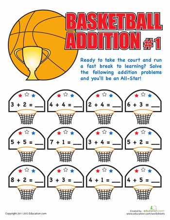 Score some points with these basketball math worksheets, covering addition, subtraction, multiplication, and division. Third Grade Multiplication Worksheets, Basketball Math, Basic Subtraction, Math Subtraction, Math Sheets, Addition Facts, Multiplication Worksheets, Math Challenge, Subtraction Worksheets