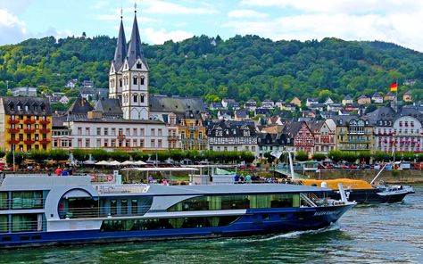 The Rhine River Is an Unexpected — and Amazing — Cruise Destination | A cruise down the Rhine is a little-known European gem. Avalon Waterways, Rhine River Cruise, Cycling Trips, Rhine River, Cruise Destinations, Shore Excursions, North Sea, River Cruises, Medieval Castle