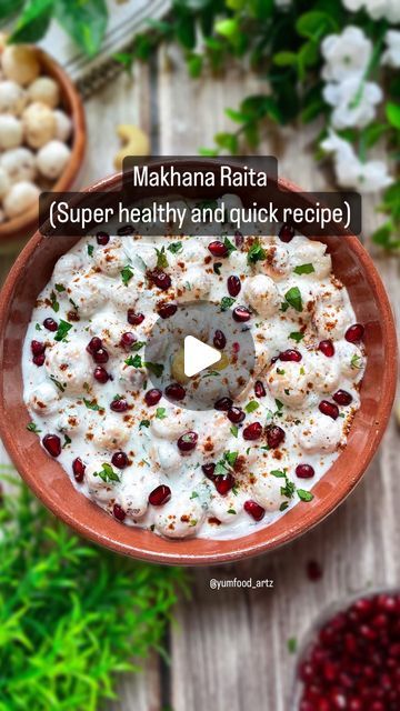 Makhana Recipes Indian Dishes, Indian Thali, Vegetarian Appetizer, Black Salt, Roasted Cashews, Vegetarian Appetizers, Pepper Powder, Coriander Leaves, Roasted Almonds