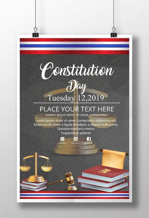 Constitution Day Poster, Banner Design Background, Country Background, Thai Flag, Web Header, Country Backgrounds, India Holidays, Independence Day Flag, Constitution Day