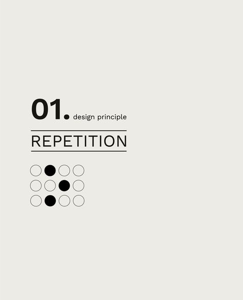 Design Principle #1 - Repetition You might think repetition in design is boring, but let me tell you one thing: It’s not, it helps to unify your brand. Repetition within your creative is key for brand recognition. Don’t be afraid to repeat colours, patterns and logos. Repeat after me: Repeat. 👯 Make sure to save it for later and apply it to your next design. Logo Repeat Pattern, Repetition Design Principle, Repetition Design, Repetition In Design, Repeat After Me, Social Advertising, Brand Recognition, Media Planning, Paid Advertising