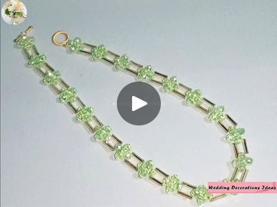 20K views · 1.2K reactions | How to Make Bugle and Crystal Bridal Necklace | How to Make Bugle and Crystal Bridal Necklace | By Wedding Decoration Ideas | Facebook Bicone Bead Necklace, Bugle Beads Bracelet, Bugle Beads Jewelry, Bugle Bead Necklace Patterns, Beaded Necklace With Bugle Beads, Wedding Decoration Ideas, Hobby Ideas, Bridal Necklace, Wedding Decoration