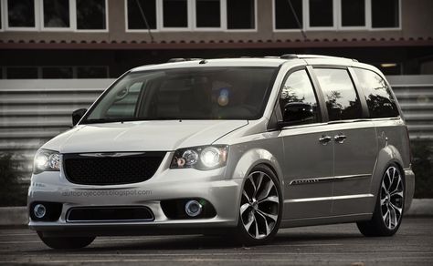 Chrysler Town & Country SRT-8 Chrysler Van, Go Kart Frame, Dodge Van, Van Ideas, Chrysler Town And Country, Minivan, Grand Caravan, Honda Odyssey, Town Country