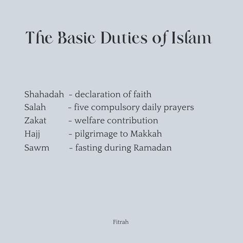 #islam #muslim #deen #introduction #basics #wordmeaning #translation #meaning #basicduties #principles #pillars #foundation #knowledge #religion #faith #reminder #fitrah Basic Knowledge Of Islam, Basics Of Islam, Islam Basics, Sunnah Prayers, Islamic Knowledge, Islamic Teachings, Meant To Be, Foundation, Finding Yourself