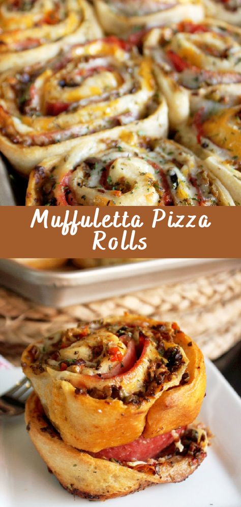 <p>Muffuletta Pizza Rolls: A Delicious Twist on a Classic If you’re a fan of pizza and looking for a unique and delicious twist on the traditional pie, then Muffuletta Pizza Rolls are a must-try. These savory delights combine the flavors of a classic Muffuletta sandwich with the convenience and comfort of pizza. In this article, […]</p> <p>The post <a rel="nofollow" href="https://cheffrecipes.com/muffuletta-pizza-rolls/">Muffuletta Pizza Rolls</a> appeared first on <a rel="nofollo... Muffuletta Pizza, Pizza Rolls Recipe, Muffuletta Sandwich, Pizza Roll Recipe, Pizza Roll Up, Bread Ideas, Brioche Rolls, Pizza Roll, Italian Deli