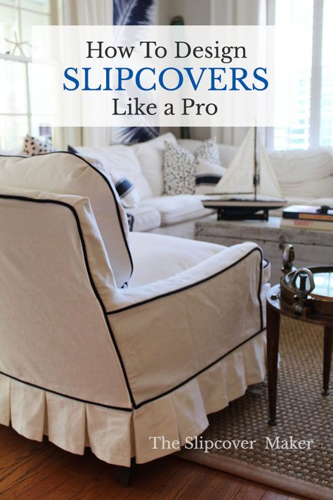 How To Make A Slipcover For A Chair, Diy Slipcovers For Chairs, Chair Slipcover Diy, Diy Slipcover, Diy Furniture Covers, Diy Furniture Restoration, Diy Furniture Upholstery, White Slipcovers, Furniture Reupholstery