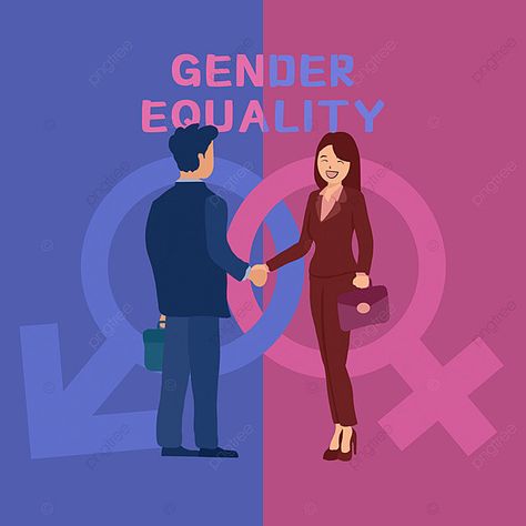 Men And Women Equality Art, Gender Equality Art Illustration, Background For Gender Equality, Gender Equality Pictures, Men And Women Equality, Gender Equality Illustration, Equality Illustration, Gender Equality Art, Gender Equality Poster