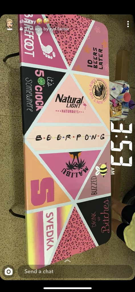 Diy Beer Pong Table Designs, Beerpong Table, Cup Pong, Bp Table, Beer Pong Table Diy, Pong Table Painted, Diy Beer Pong Table, Diy Beer Pong, Custom Beer Pong Tables