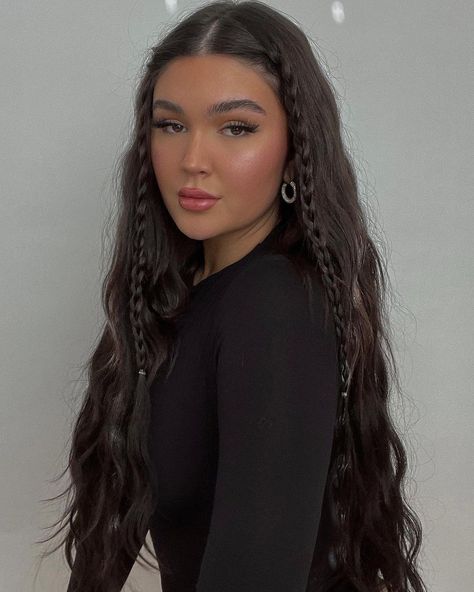 Cute Hairstyles With Braids, Surf Girl Hair, Braids On The Side, Bellami Hair Extensions, Hairstyles With Braids, Black Hair Extensions, Cute Braided Hairstyles, Hair Extentions, Extensions Hair