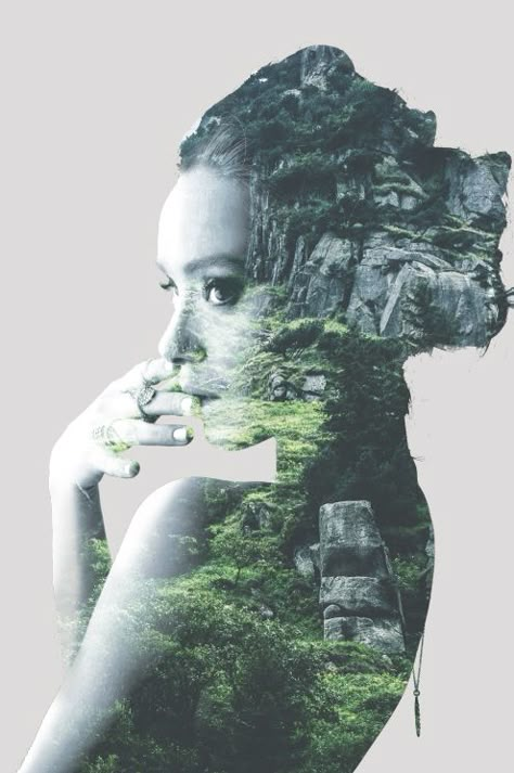 Photoshop Tutorial: Modern Double Exposure for Portraits — Journey With Jess | Inspiration for your Creative Side Photoshop Ideas Creative, Photoshop Art Ideas, Double Exposure Photography Tutorial, Double Exposure Photoshop Tutorial, Double Exposure Photoshop, Storm Wallpaper, Rauch Fotografie, Double Exposure Portrait, Photoshop Inspiration