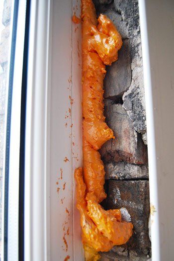 Expanding Foam Filler Around Window Wood Floor Gap Filler, Expanding Foam, Gap, Hardwood Floors, Bacon, Flooring