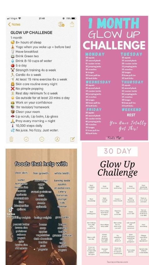 how to glow by work out by food by tips and tricks One Month Glow Up Challenge, 1 Month Challenge, 1 Month Glow Up Challenge, Month Glow Up Challenge, Glow Up Challenge, Month Challenge, 8 Hours Of Sleep, Russian Twist, Jumping Jacks